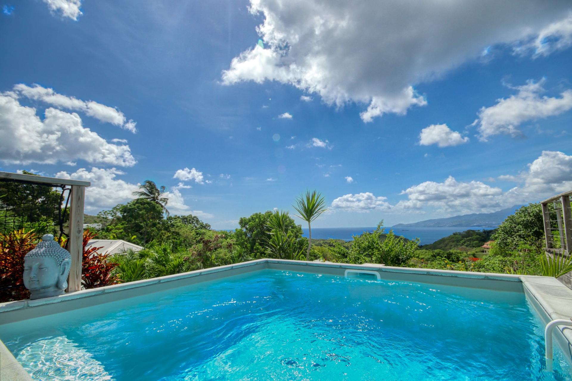 Location villa Trois Ilets Martinique - Piscine